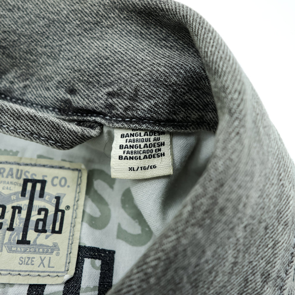 Levi's SILVER TAB デニム トラッカージャケット Gジャン XL グレー シルバータブ A3179