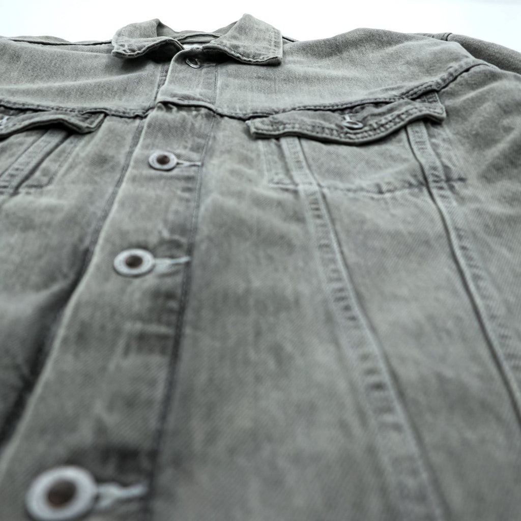 Levi's SILVER TAB デニム トラッカージャケット Gジャン XL グレー シルバータブ A3179