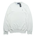 Polo Ralph Lauren ピマコットン メッシュ ニット セーター L ホワイト 未使用品