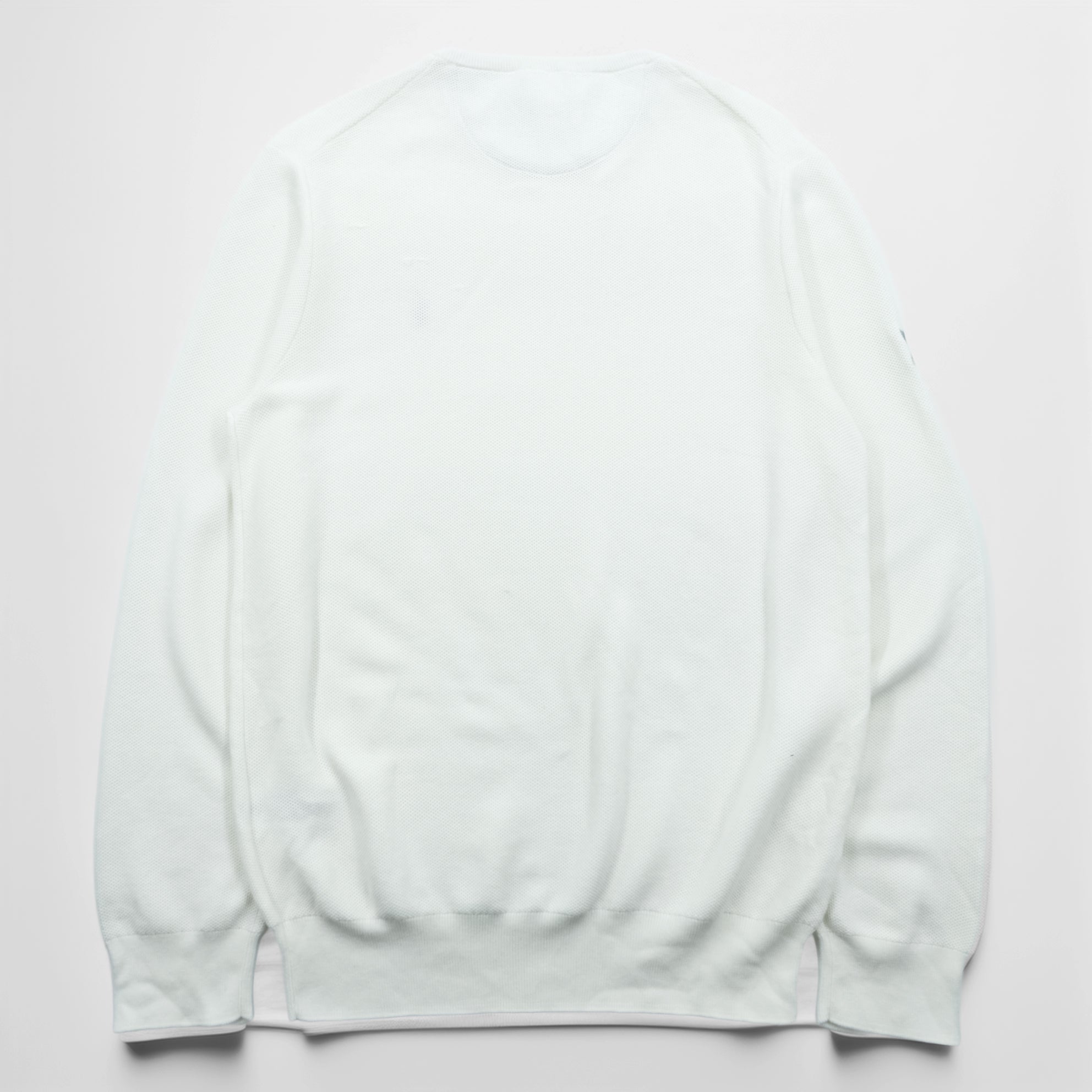 Polo Ralph Lauren ピマコットン メッシュ ニット セーター L ホワイト 未使用品