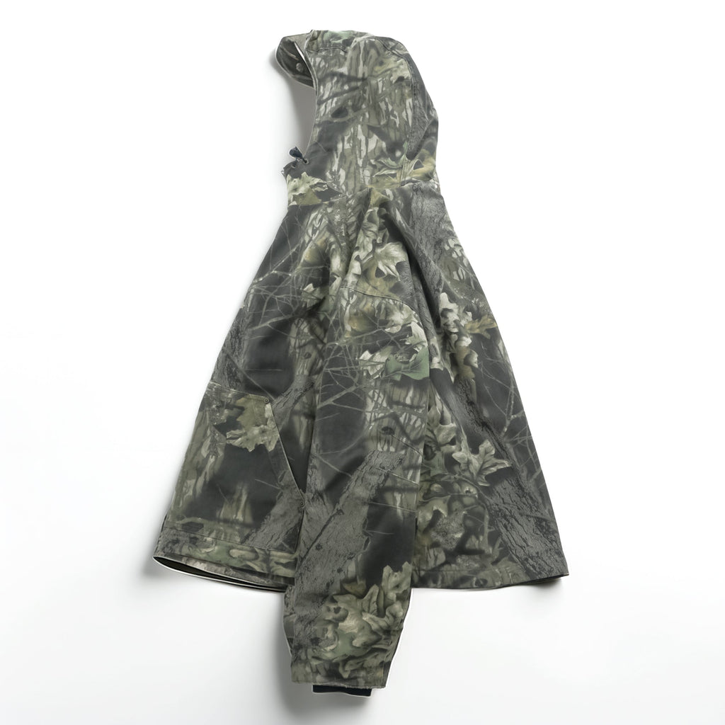 Columbia Duck Active Jacket Hooded Blouson XL Realtree Camo Full Zip Fleece Lined HM3002