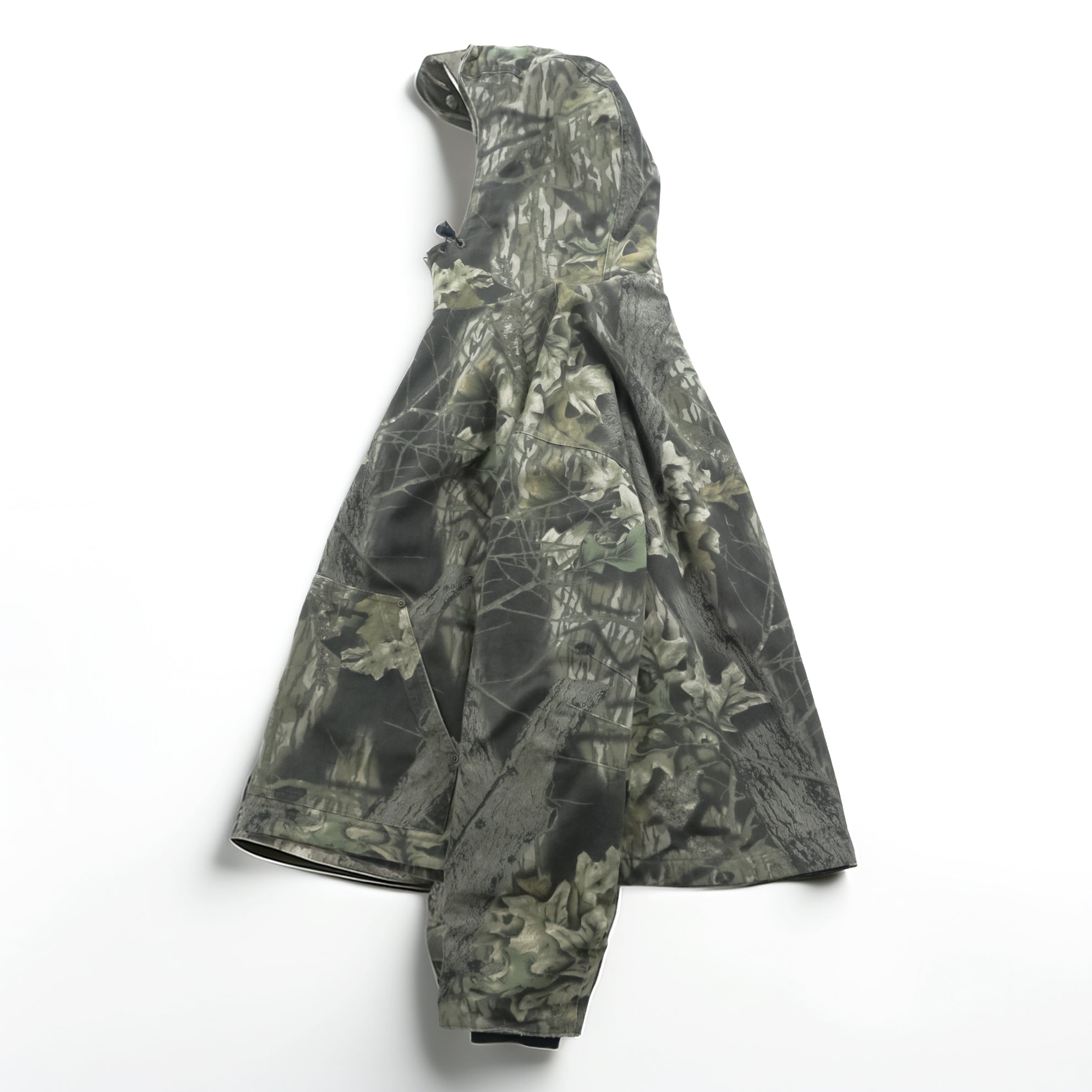 Columbia Duck Active Jacket Hooded Blouson XL Realtree Camo Full Zip Fleece Lined HM3002