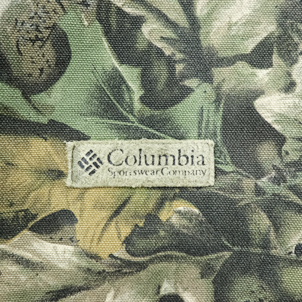 Columbia Duck Active Jacket Hooded Blouson XL Realtree Camo Full Zip Fleece Lined HM3002