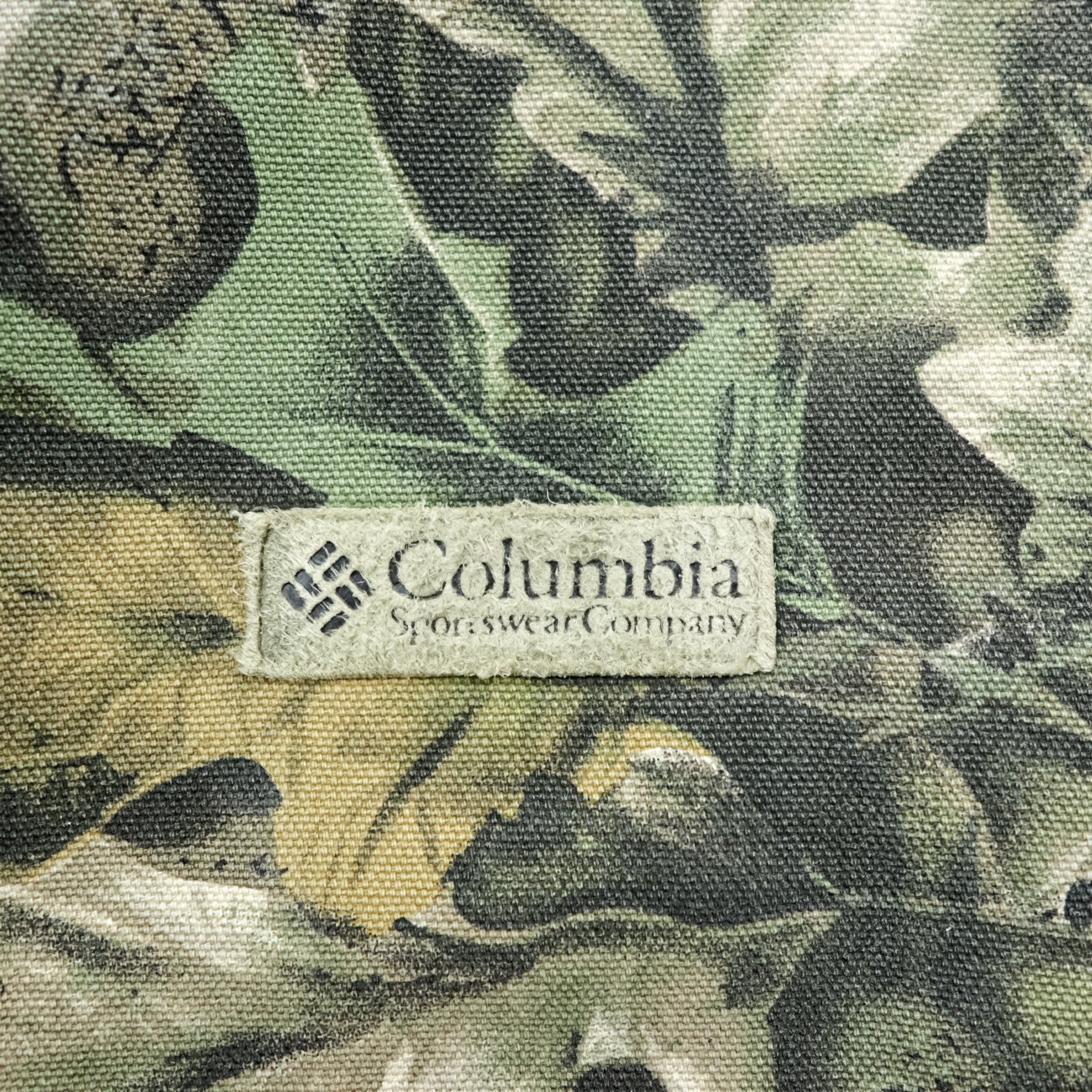 Columbia Duck Active Jacket Hooded Blouson XL Realtree Camo Full Zip Fleece Lined HM3002