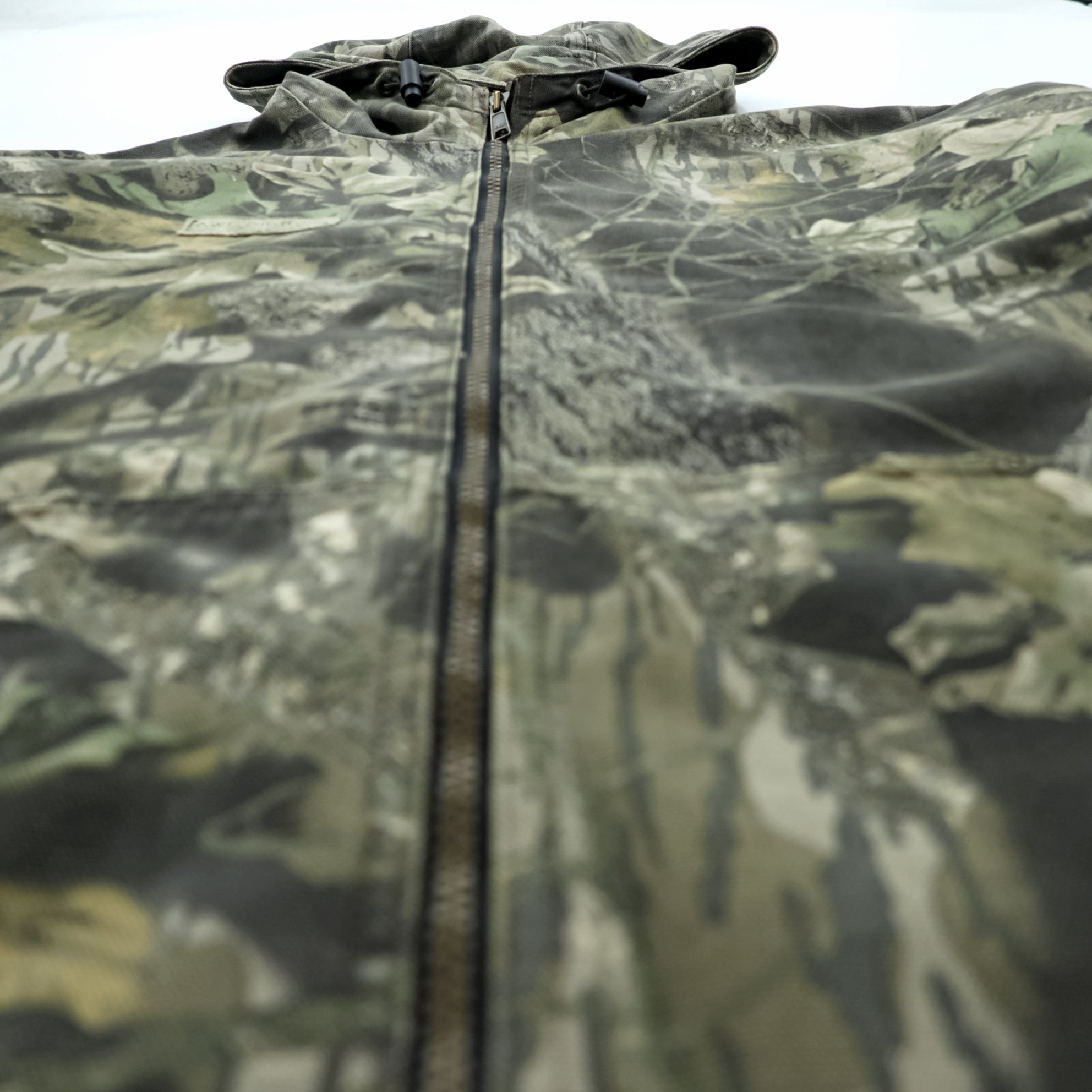 Columbia Duck Active Jacket Hooded Blouson XL Realtree Camo Full Zip Fleece Lined HM3002