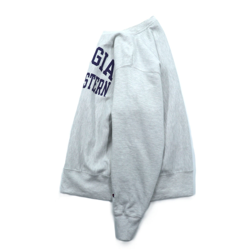 Champion リバースウィーブ REVERSE WEAVE カレッジ スウェット トレーナー XL グレー GEORGIA SOUTHWESTERN アーチロゴ 青単タグ 復刻