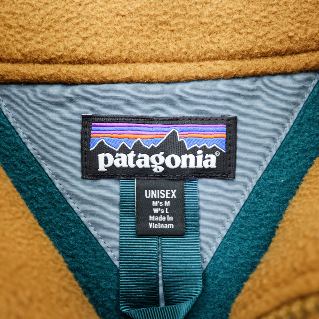 Patagonia Synchilla Anorak Fleece Pullover M Colorblock Half-Zip Unisex 22980