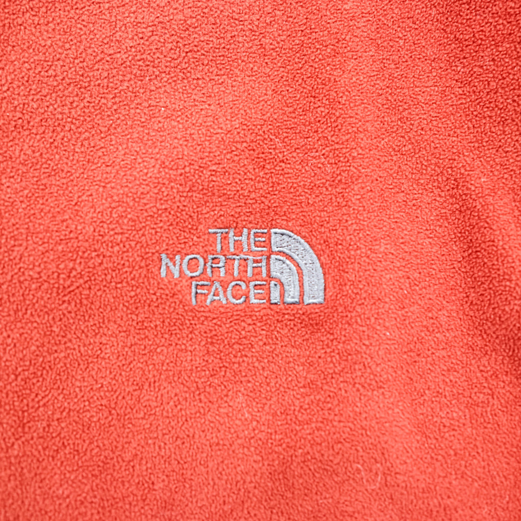THE NORTH FACE ハーフジップ 速乾 マイクロフリース プルオーバー TKA100 L レッド A436 US規格