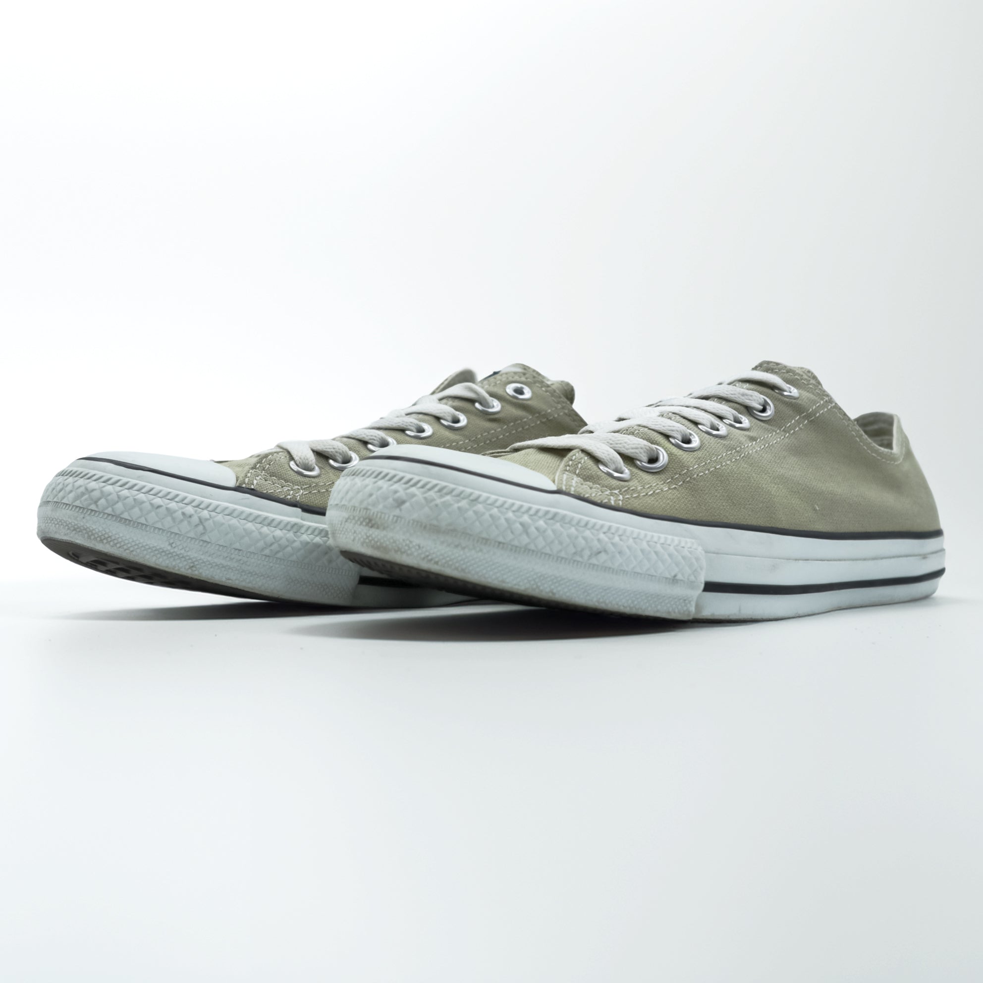 CONVERSE オールスター ALL STAR ローカットスニーカー 28cm ベージュ キャンバス 1CL129