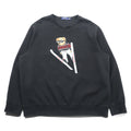 Polo Ralph Lauren Polo Bear Embroidered Crewneck Sweatshirt Trainer 2XL Black Pullover
