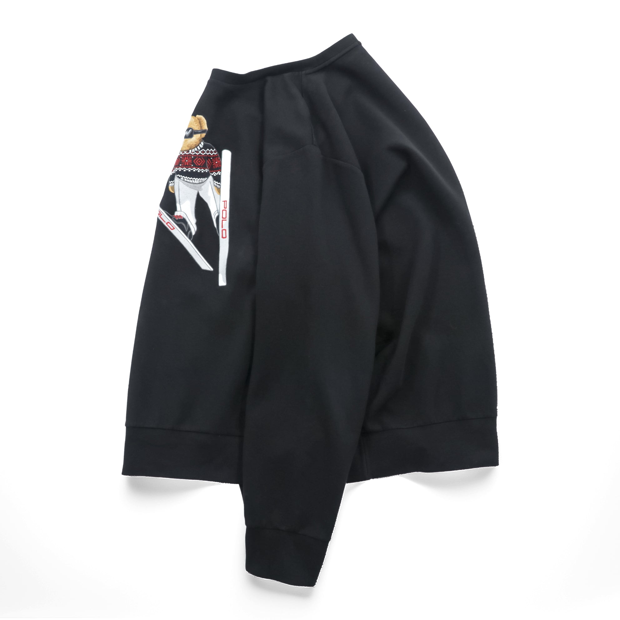 Polo Ralph Lauren Polo Bear Embroidered Crewneck Sweatshirt Trainer 2XL Black Pullover