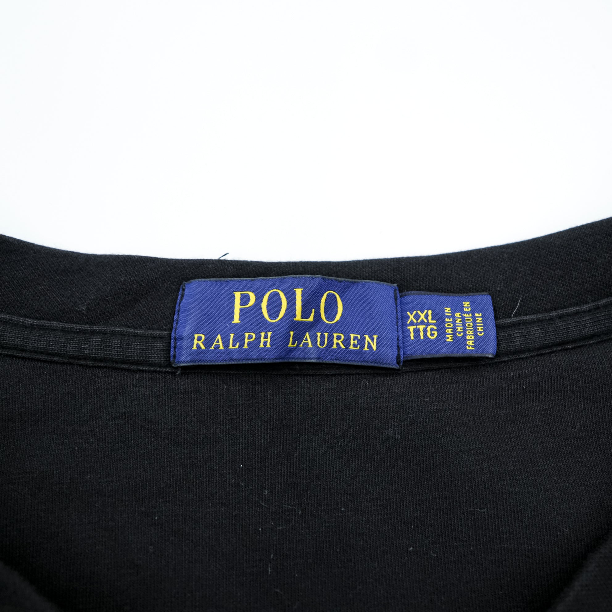 Polo Ralph Lauren Polo Bear Embroidered Crewneck Sweatshirt Trainer 2XL Black Pullover