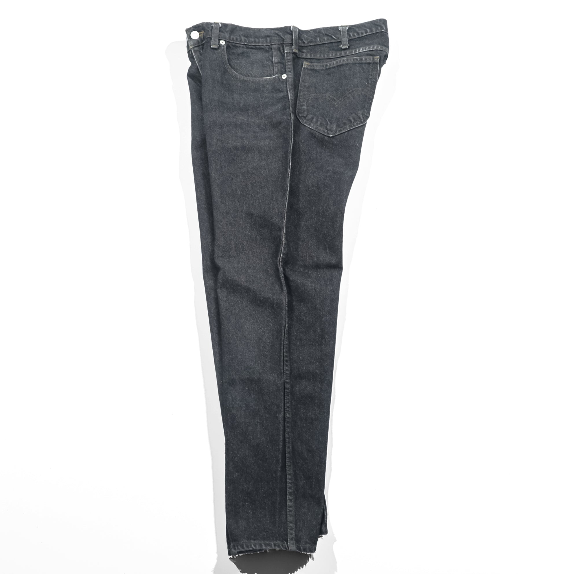 Levi's 90s Made in Japan Big E Silver Tab Tapered Denim Jeans L Black 635-54