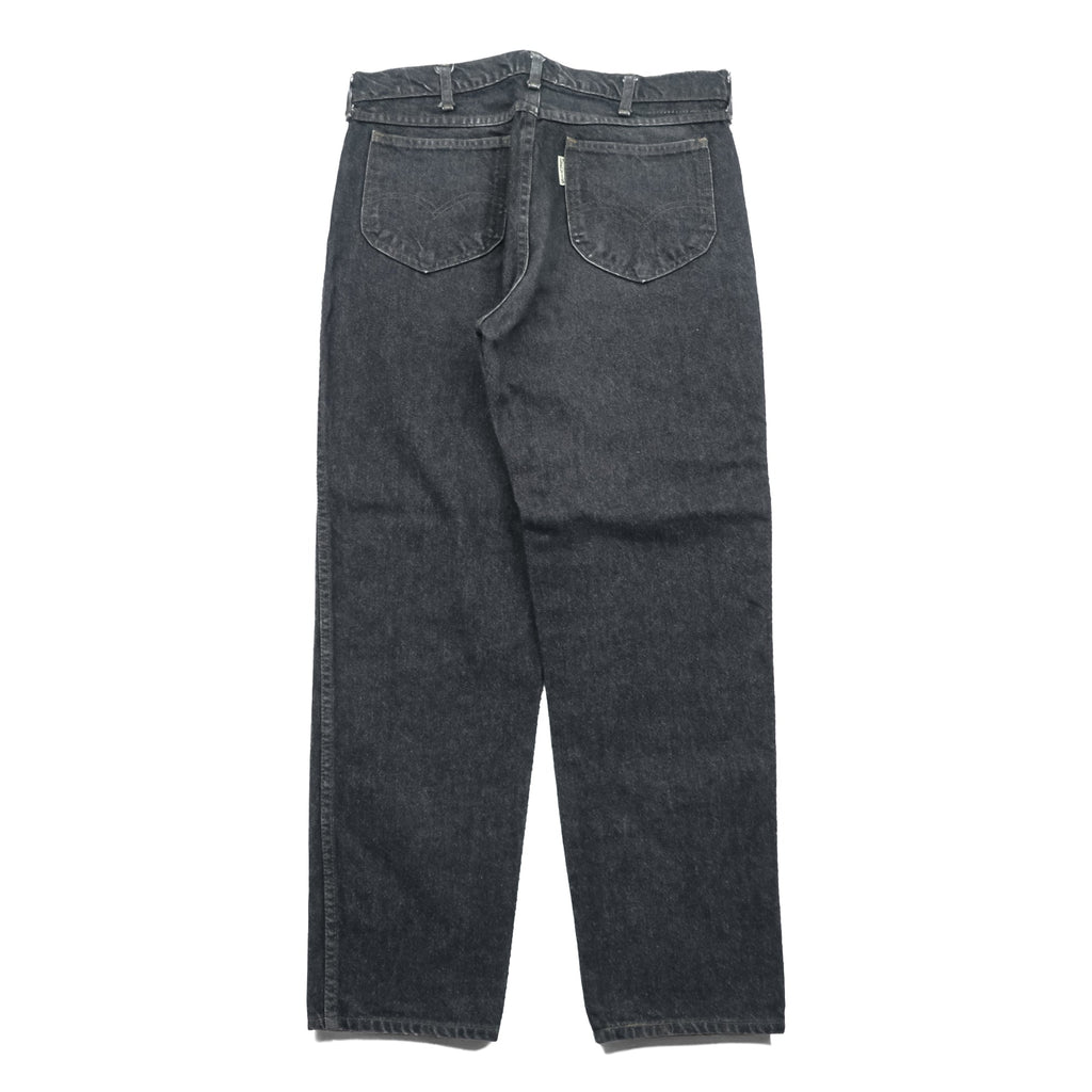 Levi's 90s Made in Japan Big E Silver Tab Tapered Denim Jeans L Black 635-54