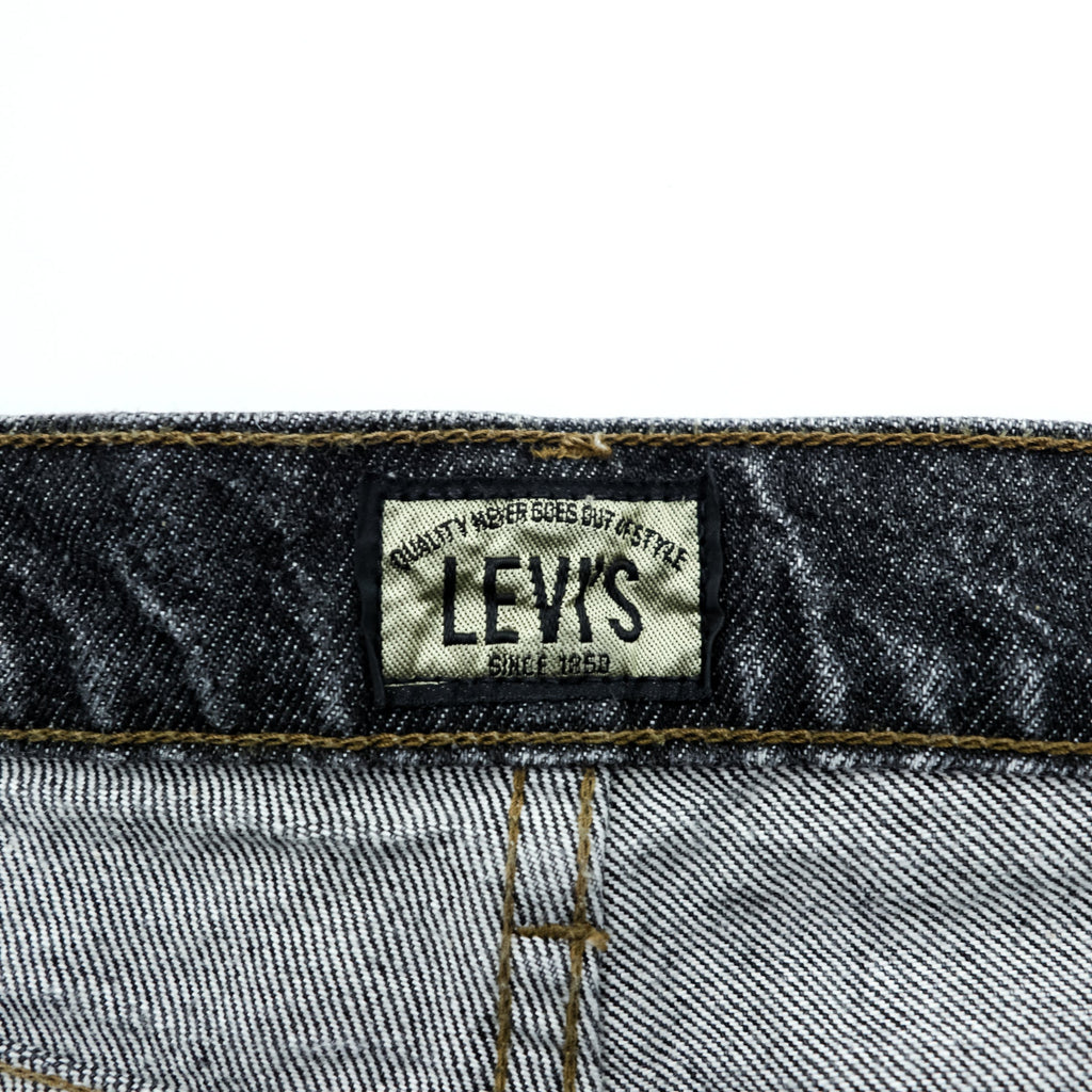 Levi's 90s Made in Japan Big E Silver Tab Tapered Denim Jeans L Black 635-54