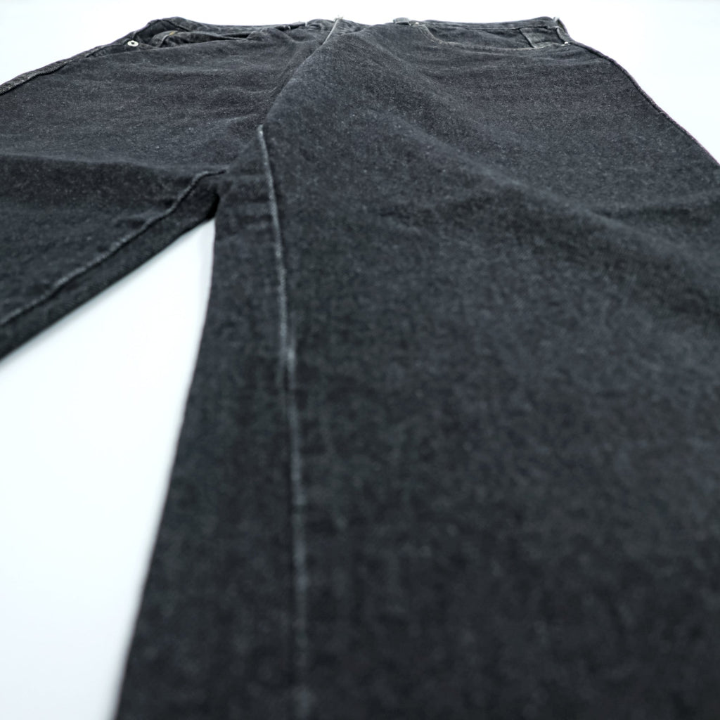 Levi's 90s Made in Japan Big E Silver Tab Tapered Denim Jeans L Black 635-54