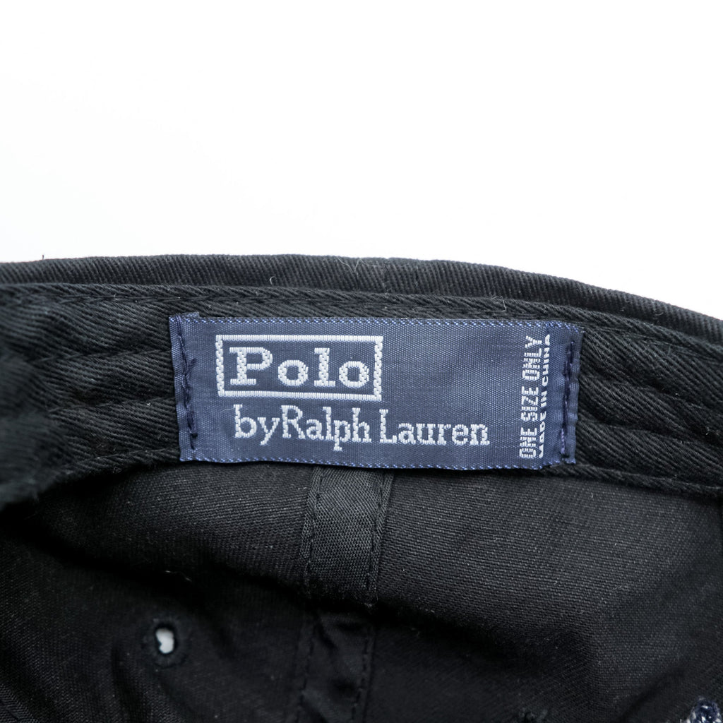 Polo Ralph Lauren Baseball Cap FREE Black Small Pony Embroidery