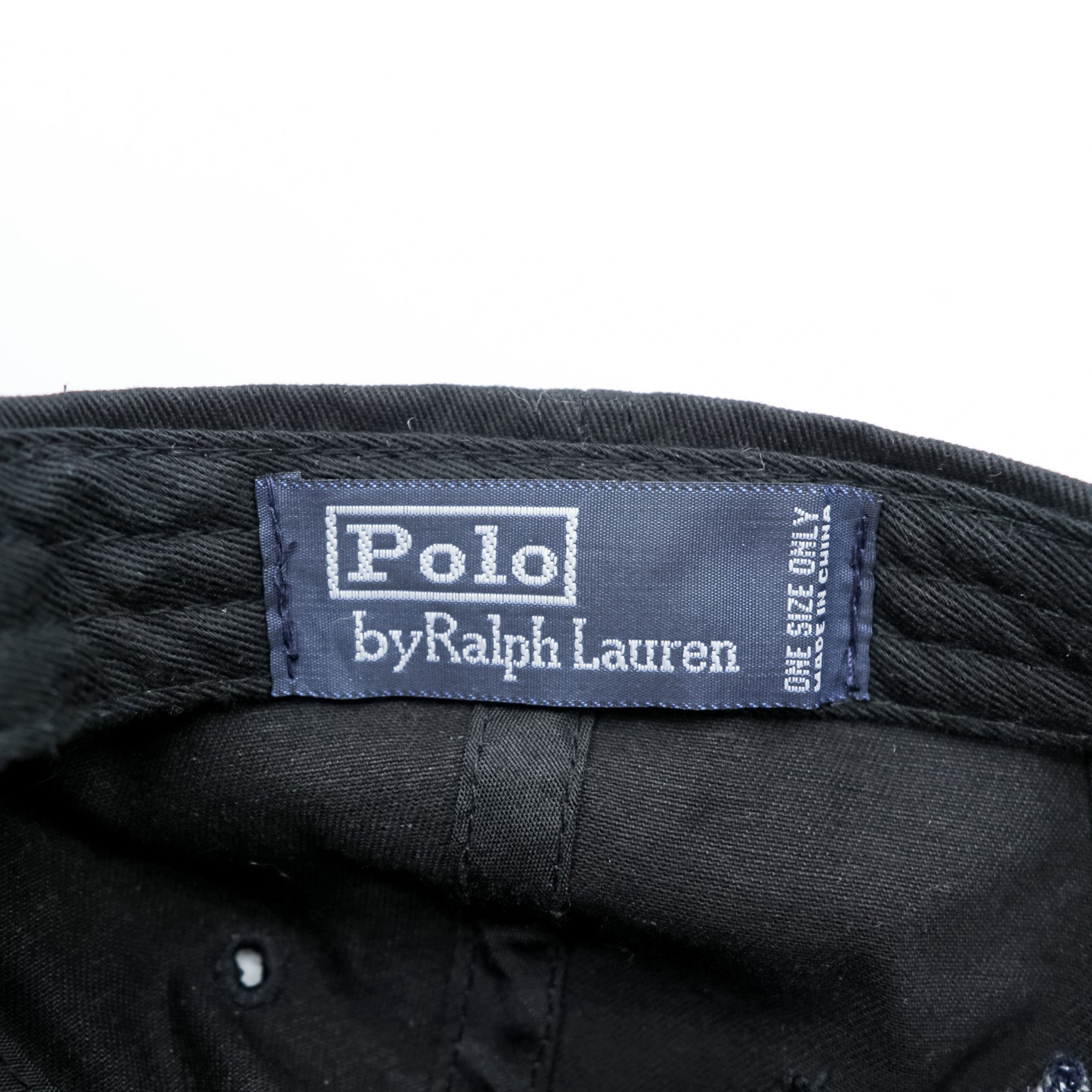 Polo Ralph Lauren Baseball Cap FREE Black Small Pony Embroidery