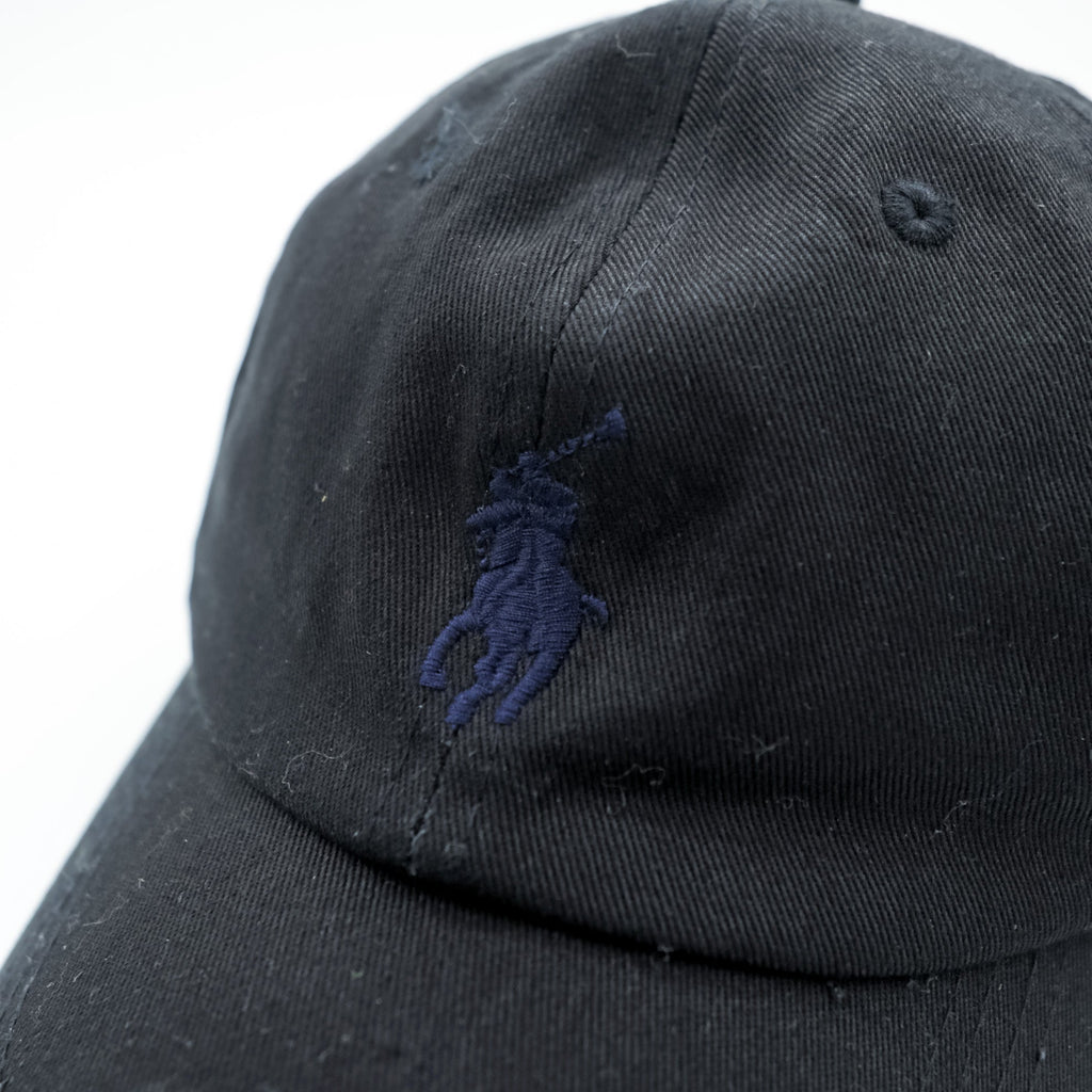 Polo Ralph Lauren Baseball Cap FREE Black Small Pony Embroidery