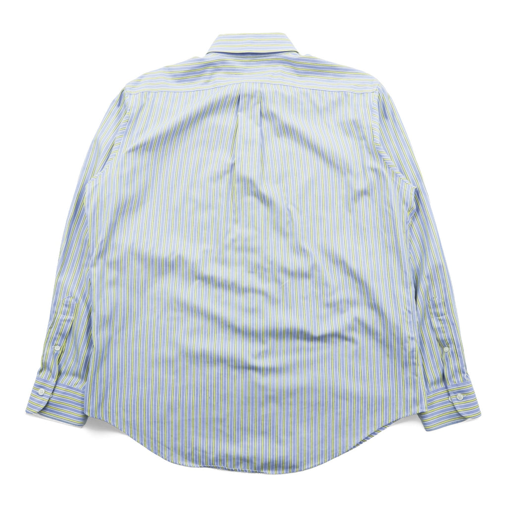 LAUREN RALPH LAUREN 90s Button-Down Shirt L Stripe Multicolor NON IRON
