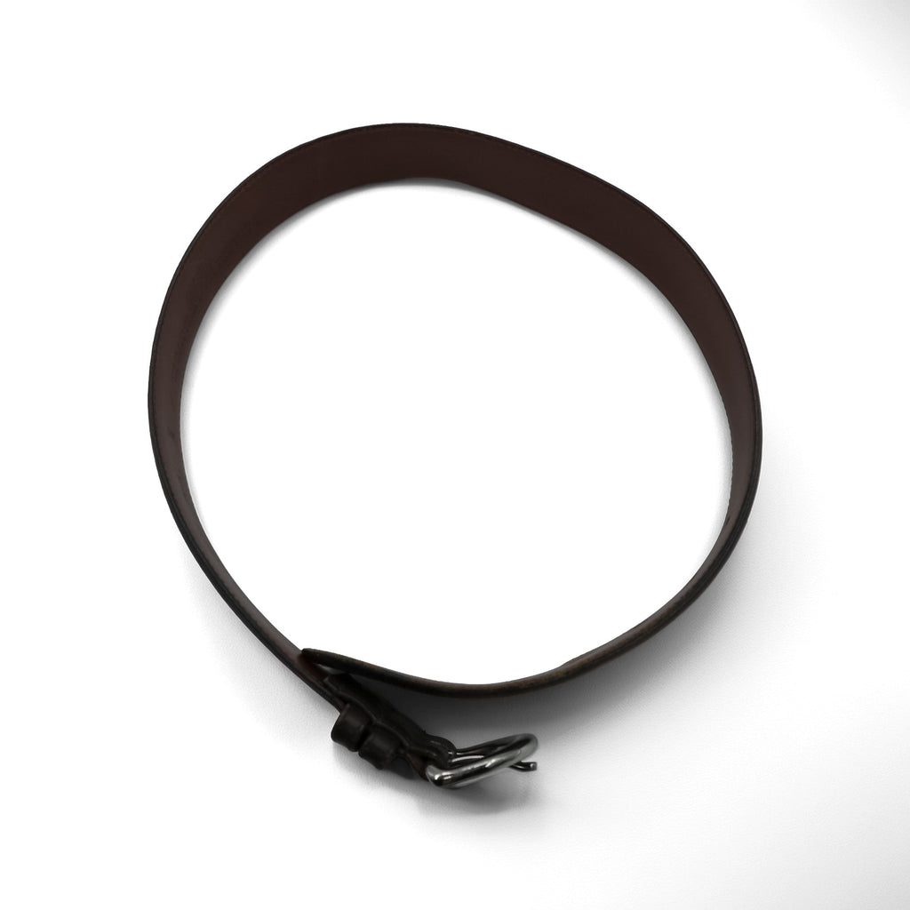 COACH Old Coach Made in USA Leather Belt Women's PETITE Brown 8503