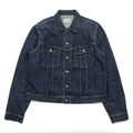 Polo Ralph Lauren デニムジャケット 短丈 Gジャン XL インディゴ レザーパッチ