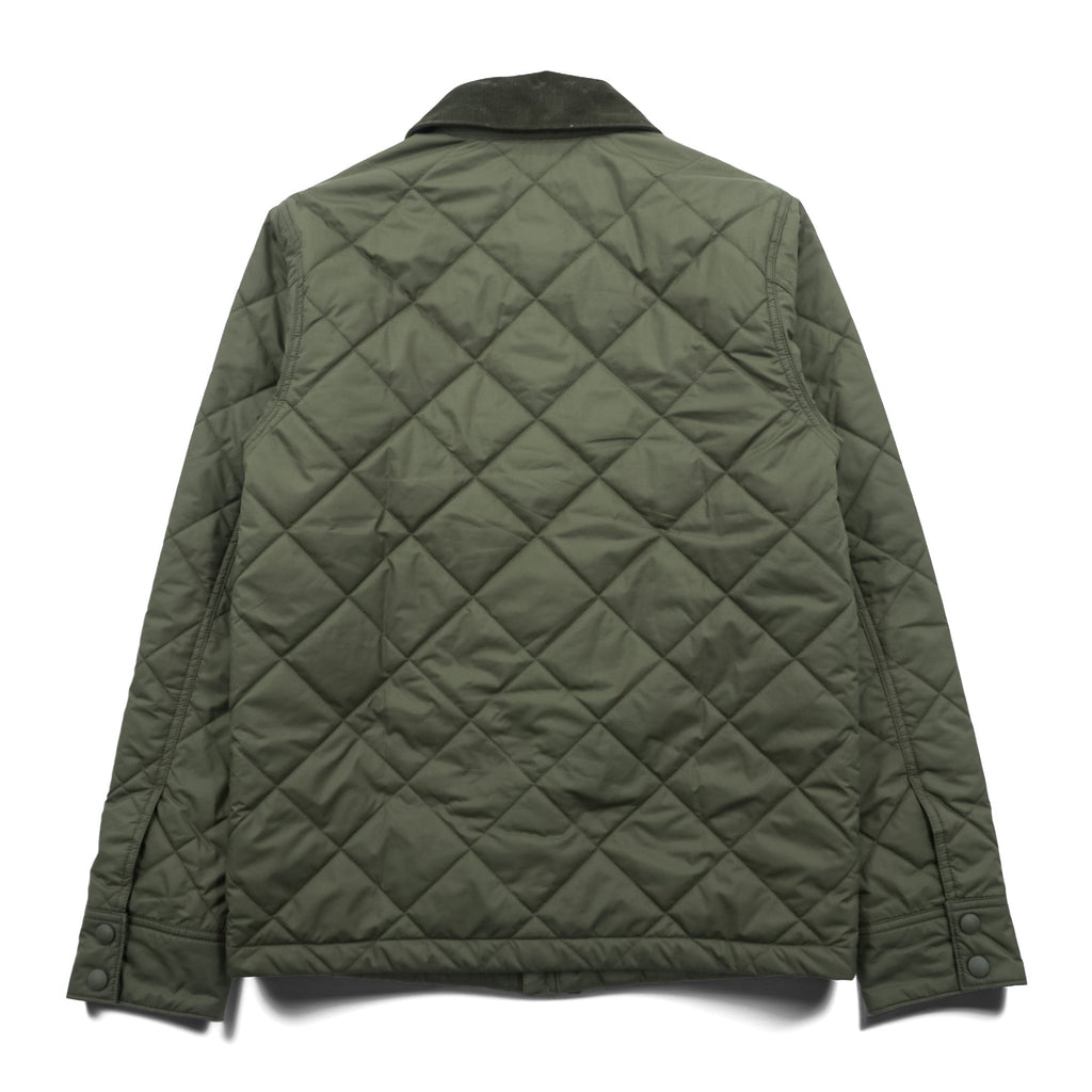 Patagonia ダイアモンド キルト ジャケット XS オリーブ 中綿 キルティング 襟コーデュロイ 20735