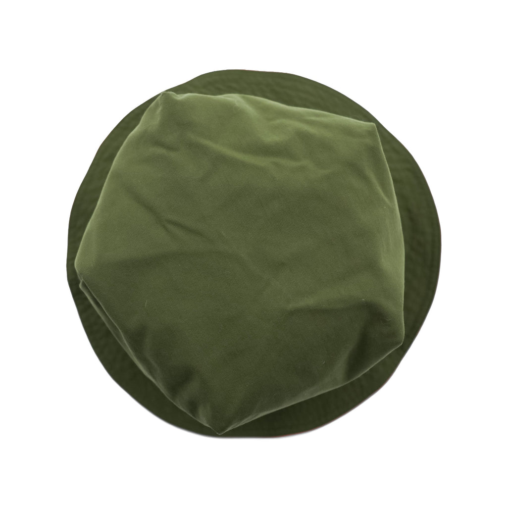 THE MONGOLIAN CHOPPS Reversible Bucket Hat PENTAGONAL HAT Orange Khaki