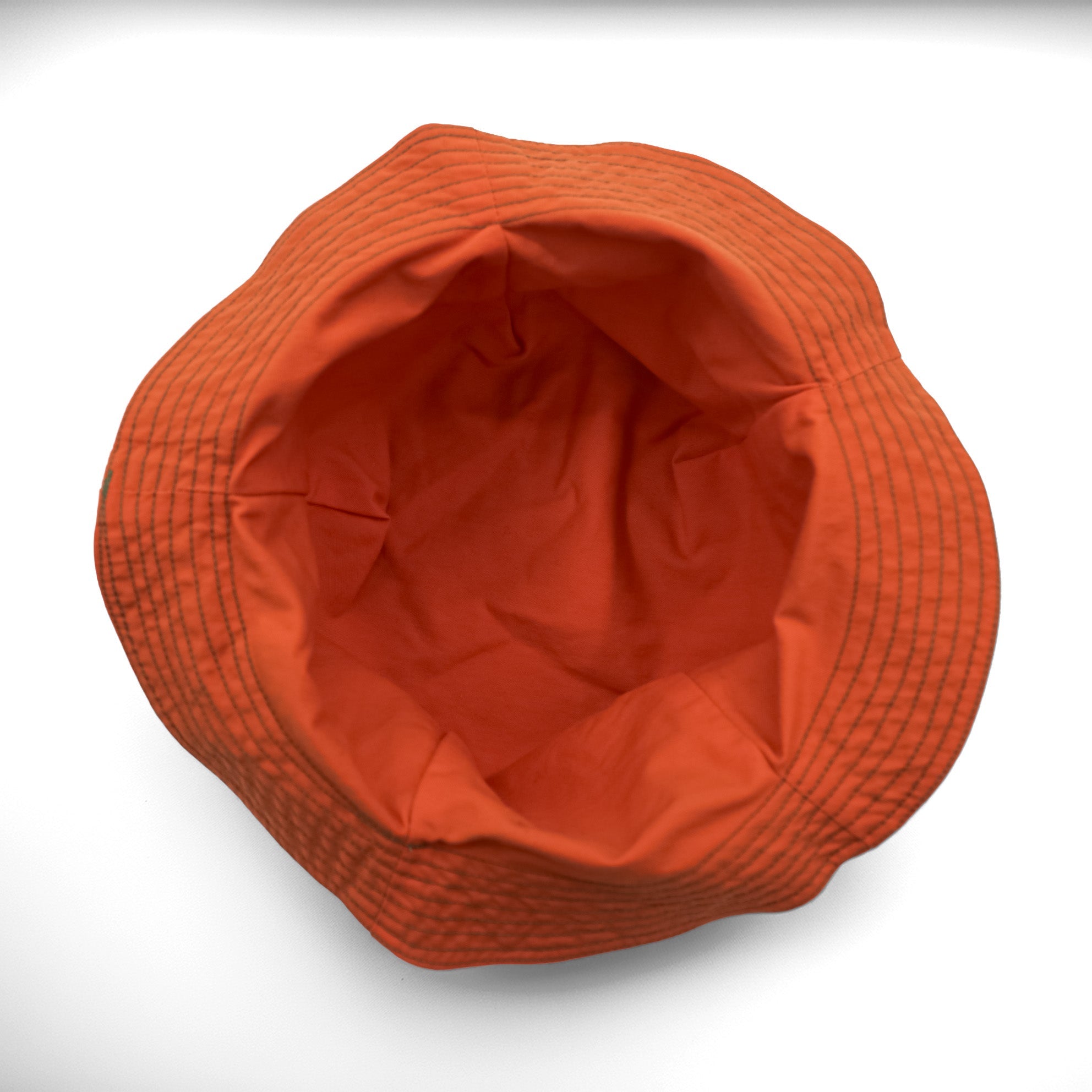 THE MONGOLIAN CHOPPS Reversible Bucket Hat PENTAGONAL HAT Orange Khaki