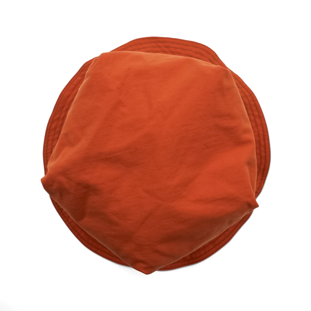 THE MONGOLIAN CHOPPS Reversible Bucket Hat PENTAGONAL HAT Orange Khaki