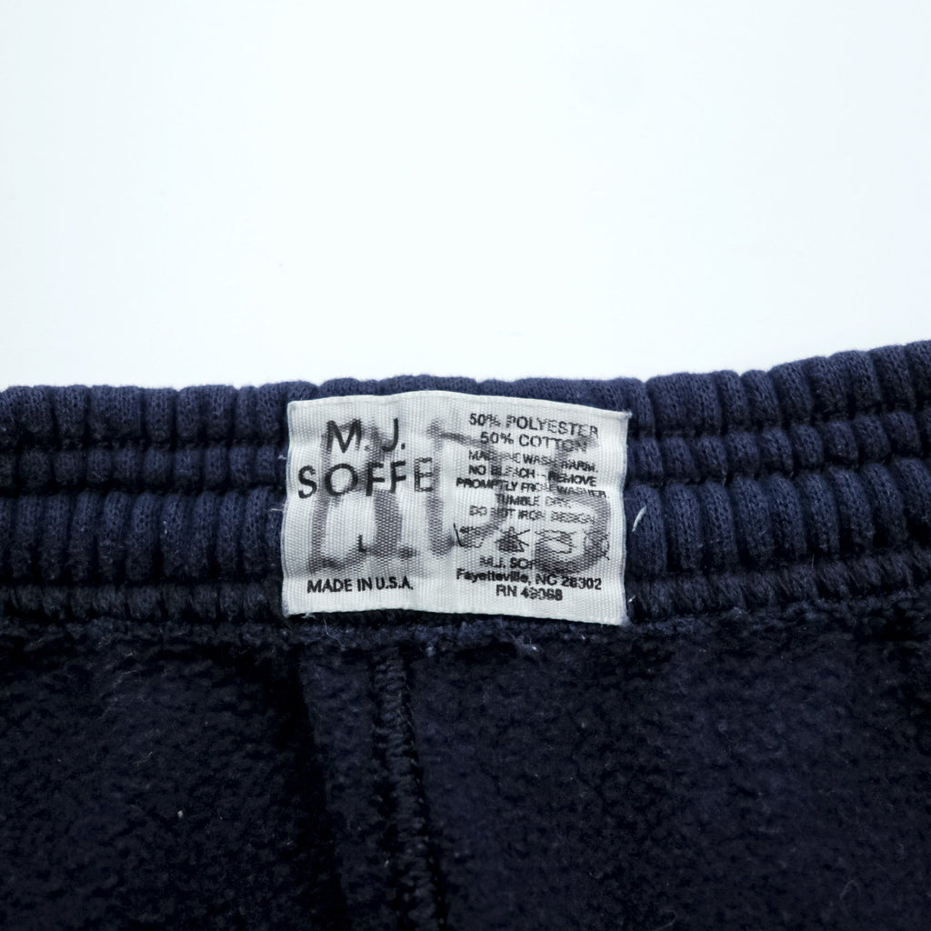US NAVY US Military Vintage M.J. SOFFE Sweatpants L Navy Military Made in USA