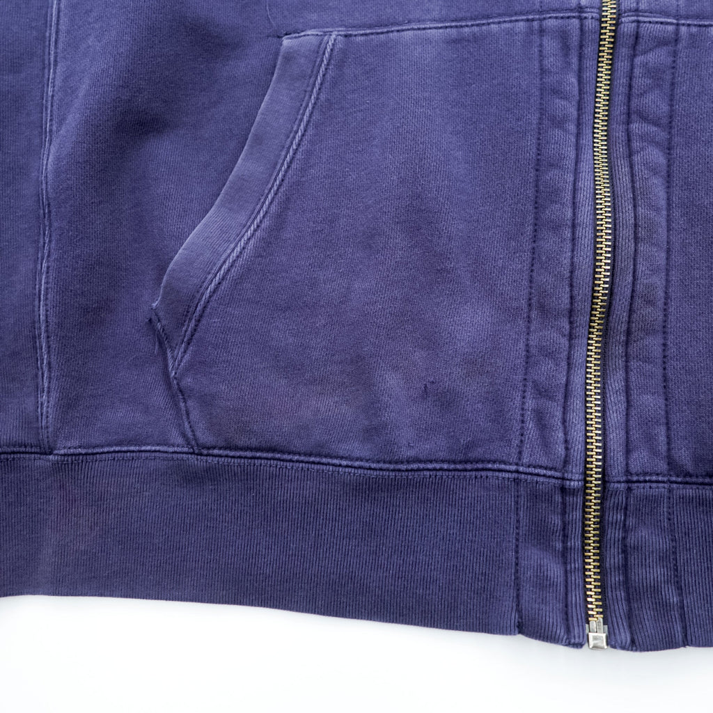 Polo Ralph Lauren リバースウィーブ ジップパーカー 3XL ネイビー スモールポニー ロゴ 刺繍