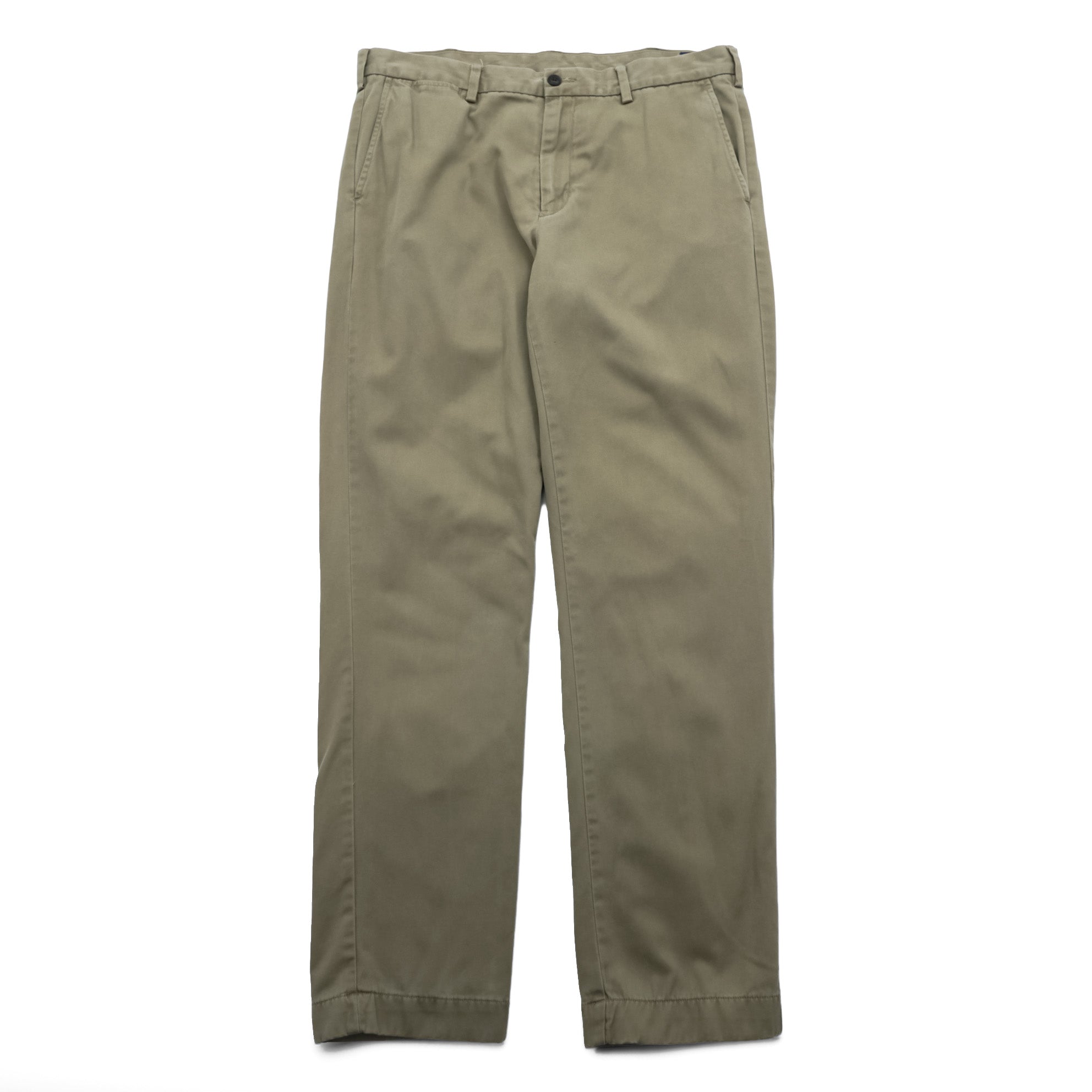 Polo Ralph Lauren Polo Chino Chino Pants Work Pants M Beige Flannel Lined STRAIGHT FIT