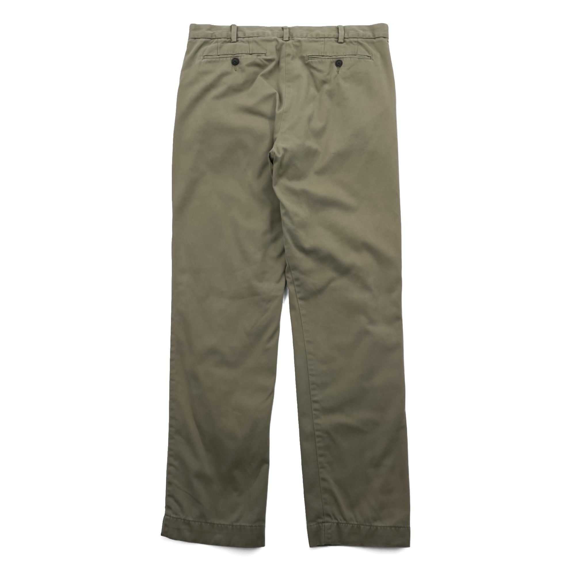 Polo Ralph Lauren Polo Chino Chino Pants Work Pants M Beige Flannel Lined STRAIGHT FIT