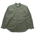 Eddie Bauer 90年代 ボタンダウンシャツ XL オリーブ コットン 胸ポケット ビッグサイズ