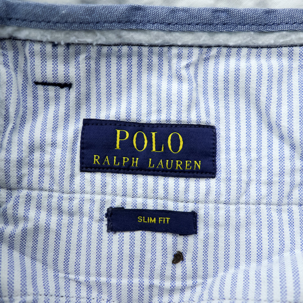Polo Ralph Lauren ポロチノ チノパンツ ワークパンツ M ネイビー コットン SLIM FIT