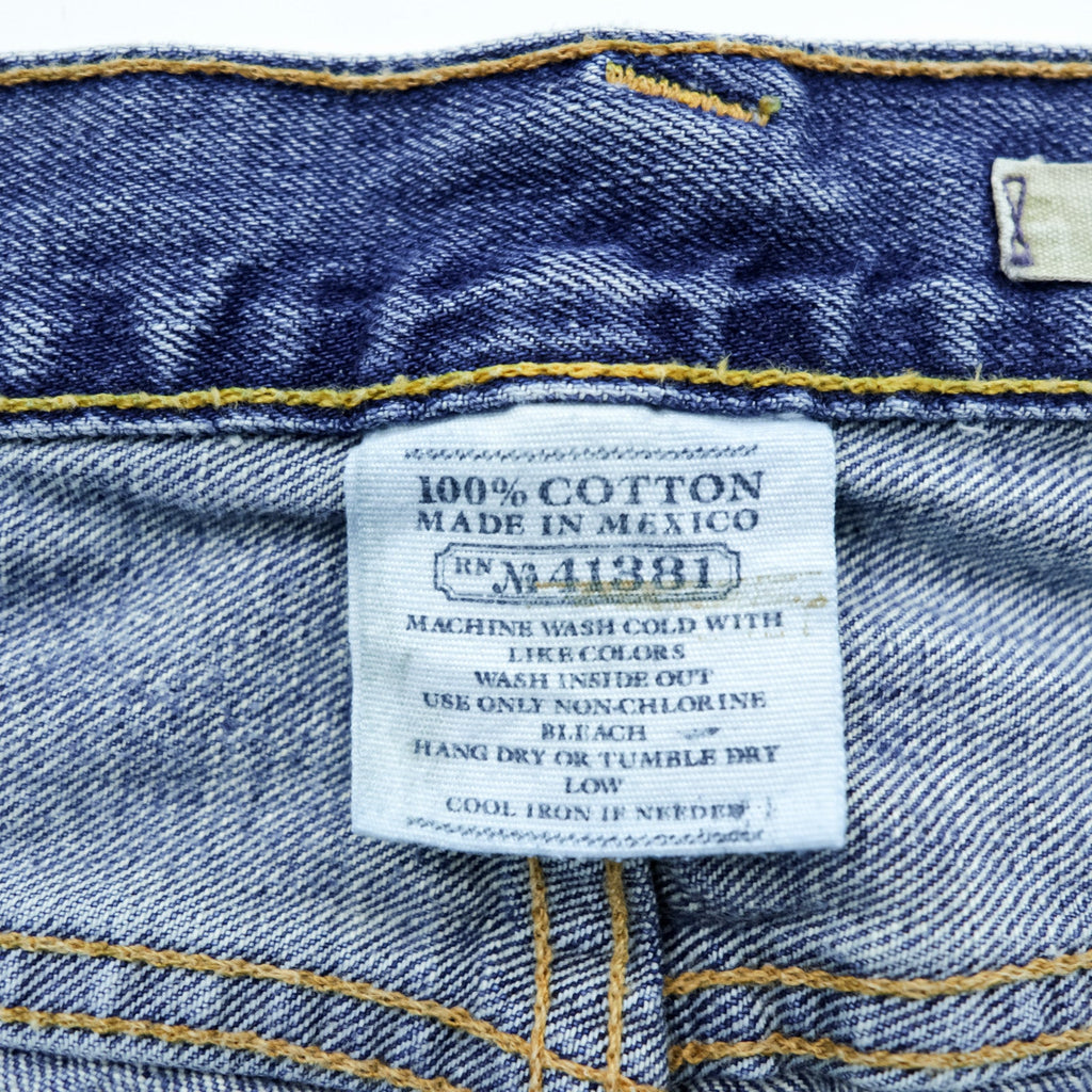 Polo Ralph Lauren Vintage Distressed Denim Jeans M Indigo Classic Straight