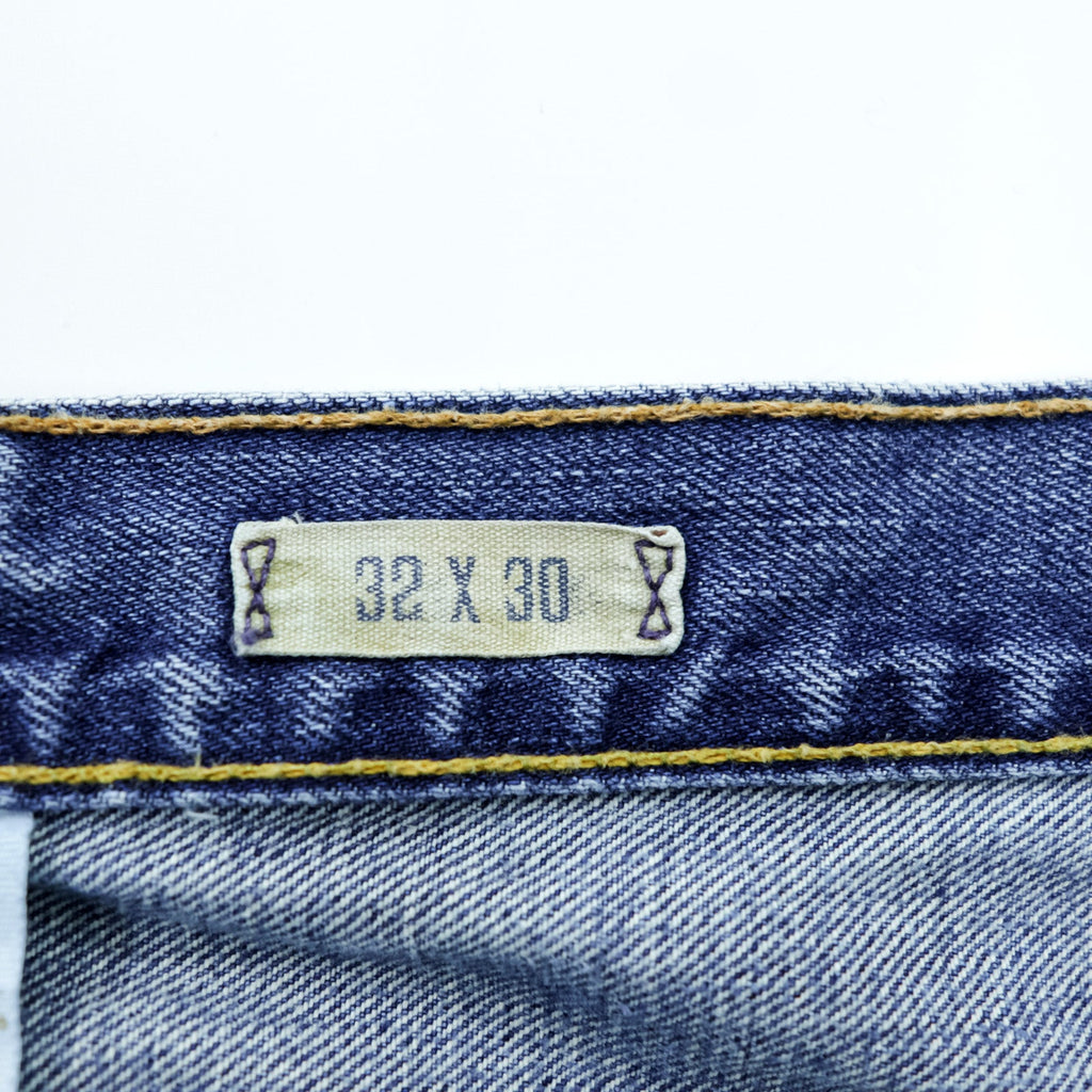 Polo Ralph Lauren Vintage Distressed Denim Jeans M Indigo Classic Straight