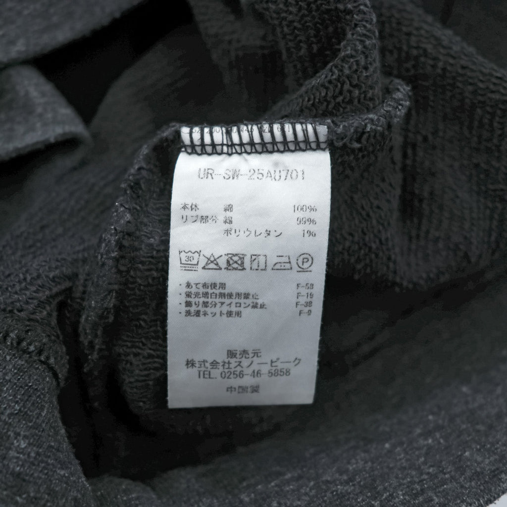 snow peak Sweatshirt L Grey Side Pockets URBAN RESEARCH DOORS Exclusive UR-SW-25AU701
