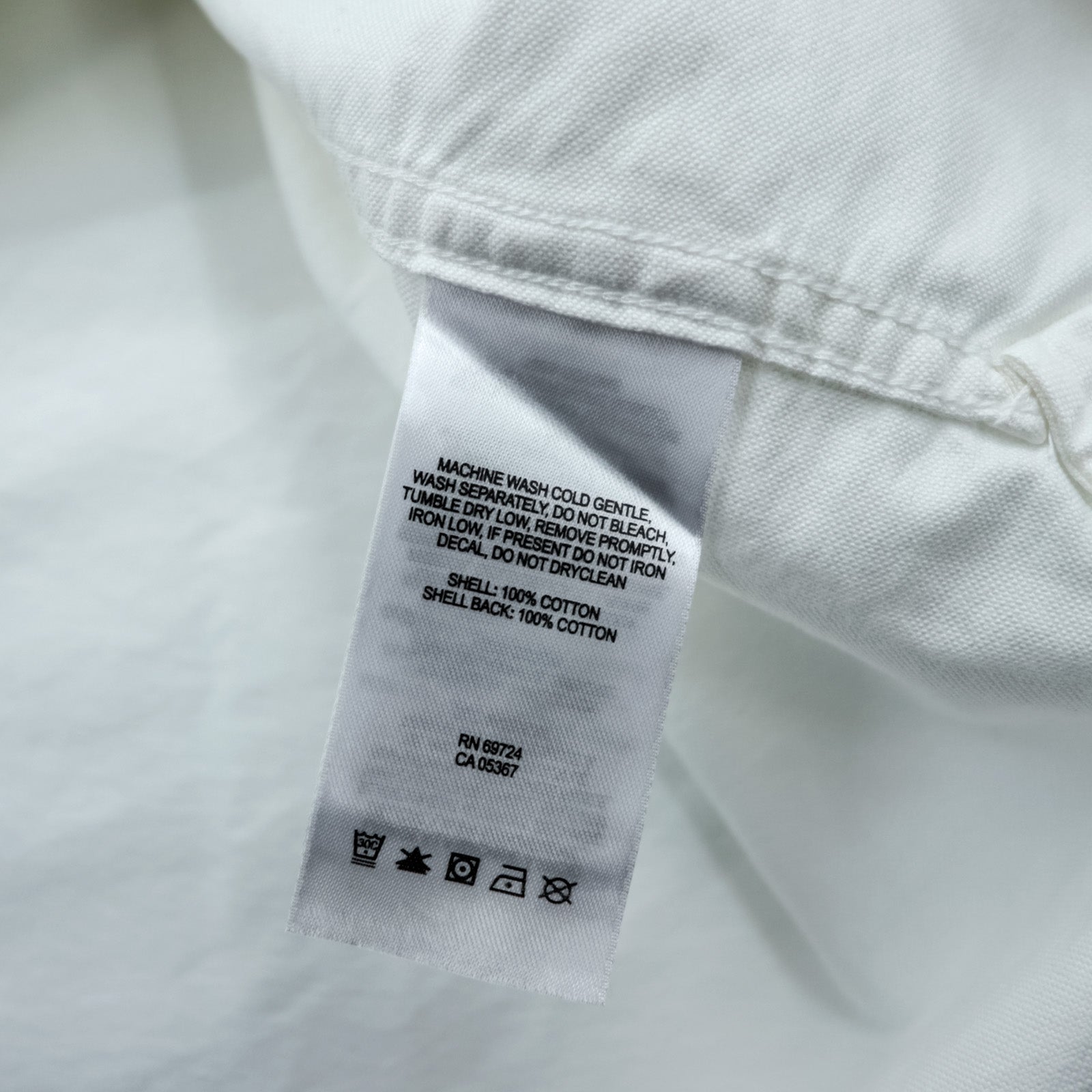 Columbia Oxford Button-Down Troy Hill Long Sleeve Shirt L White Chest Pocket PM7836