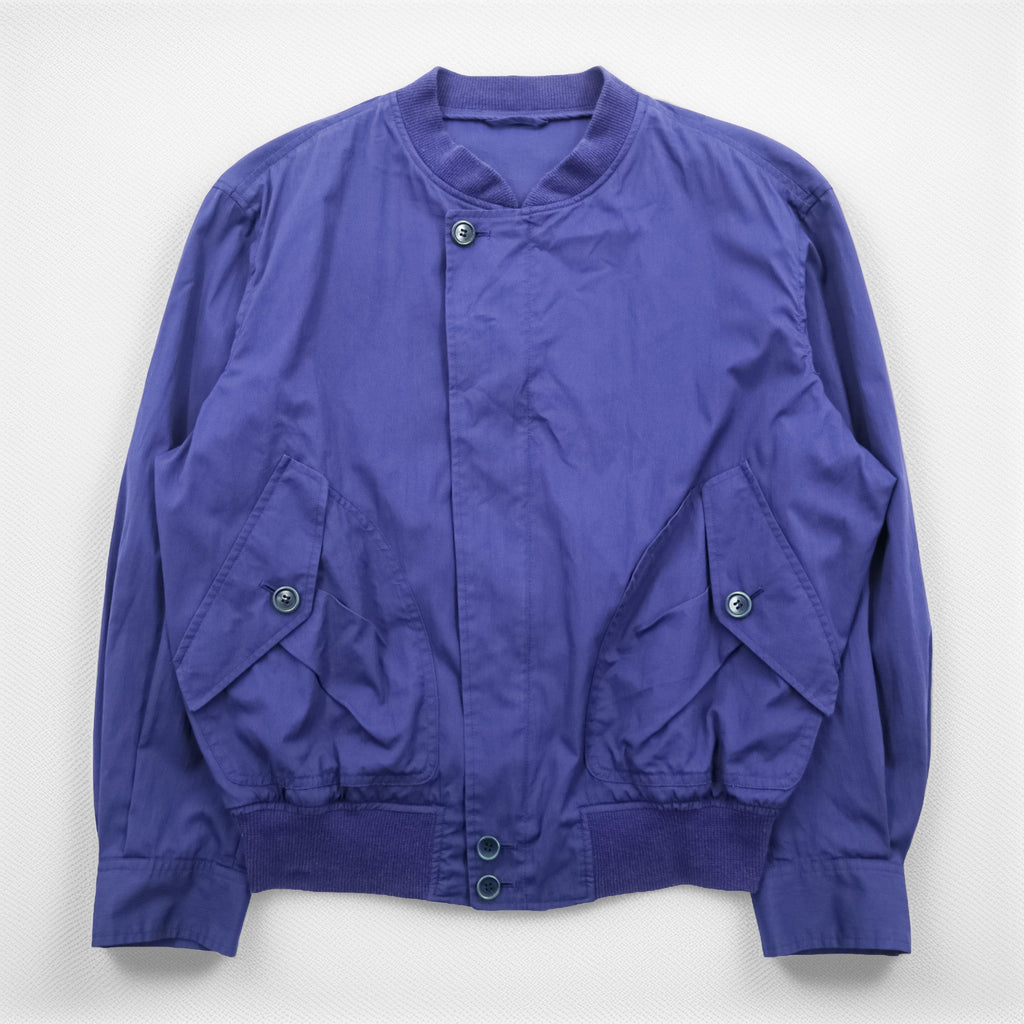 Christian Dior Monsieur Sportswear 80s Made in Japan Vintage Sports Jacket Blouson M Navy Old Vintage