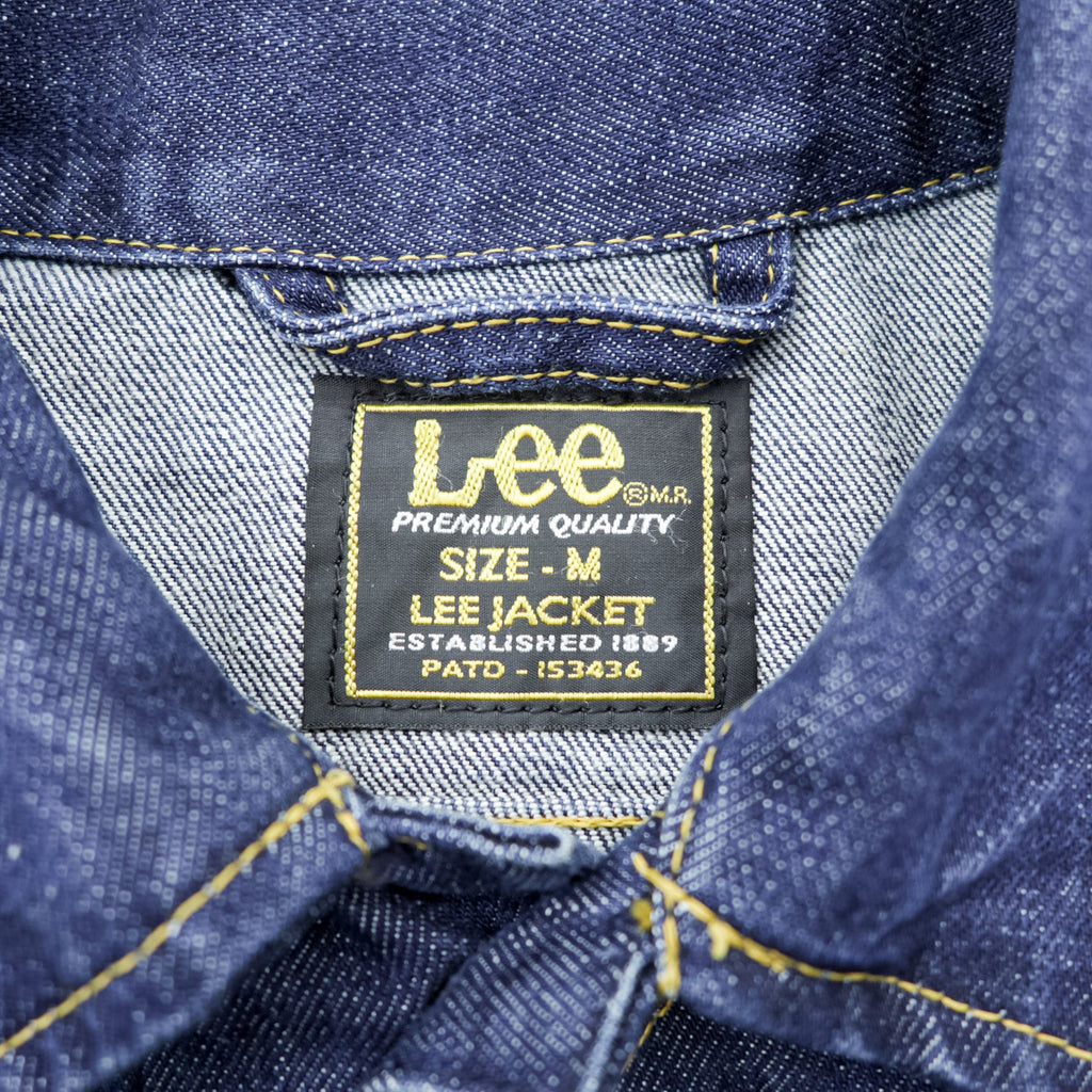 Lee Denim Jacket G-Jean M Indigo Dark Blue SLIM JACKET 101-J Premium 153436