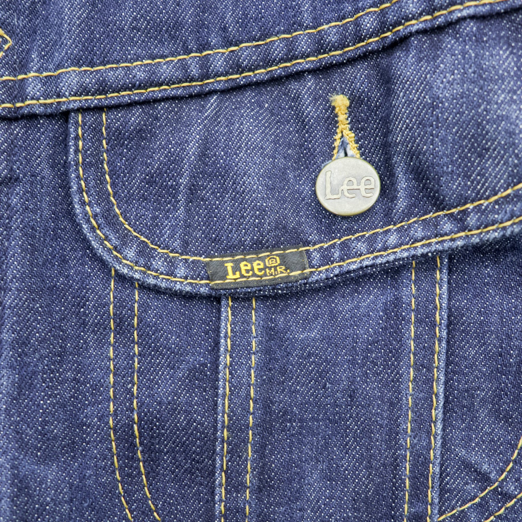 Lee Denim Jacket G-Jean M Indigo Dark Blue SLIM JACKET 101-J Premium 153436