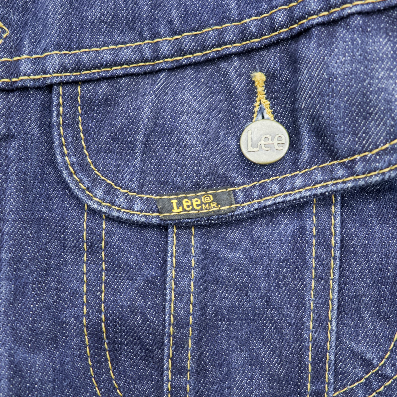 Lee Denim Jacket G-Jean M Indigo Dark Blue SLIM JACKET 101-J Premium 153436