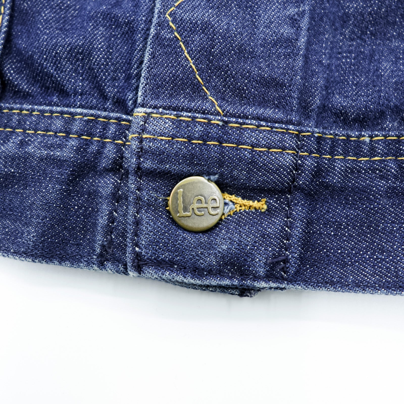 Lee Denim Jacket G-Jean M Indigo Dark Blue SLIM JACKET 101-J Premium 153436