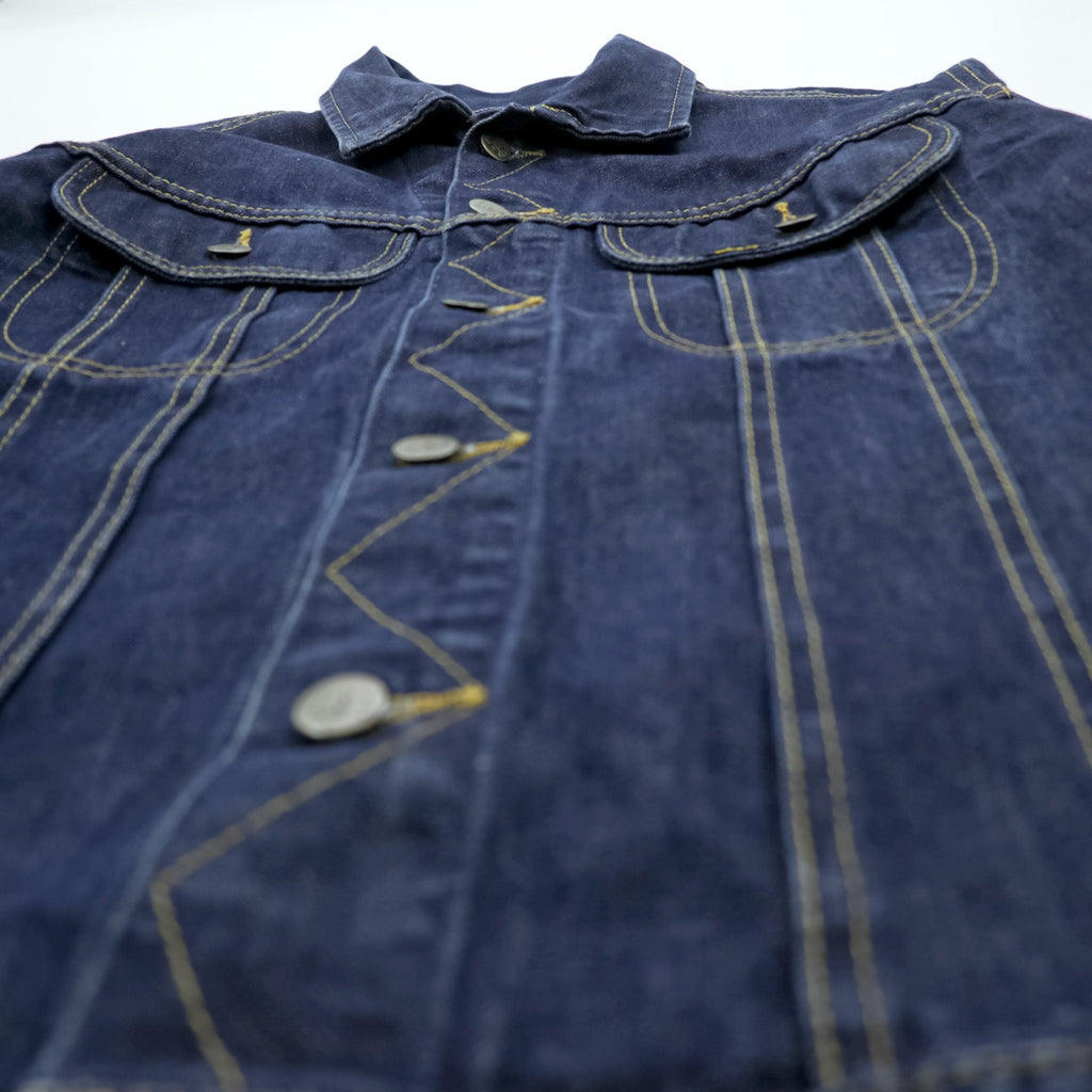 Lee Denim Jacket G-Jean M Indigo Dark Blue SLIM JACKET 101-J Premium 153436