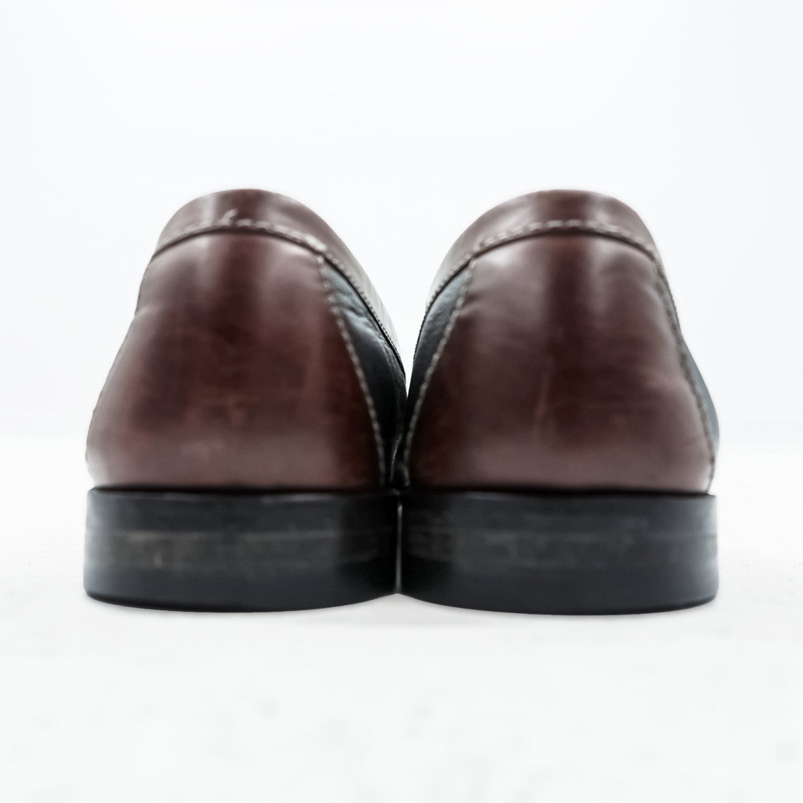Cole Haan フリンジ タッセルローファー 28cm ブラウン ブラック レザー 本革 02997
