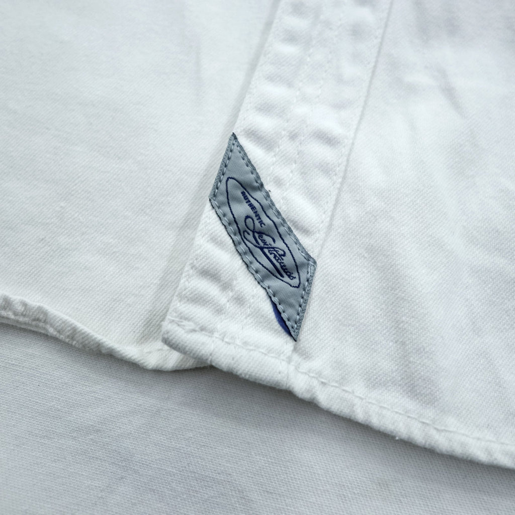 Levi's 90s Work Shirt Long Sleeve Denim Shirt XL White Chest Pocket 60560 1352