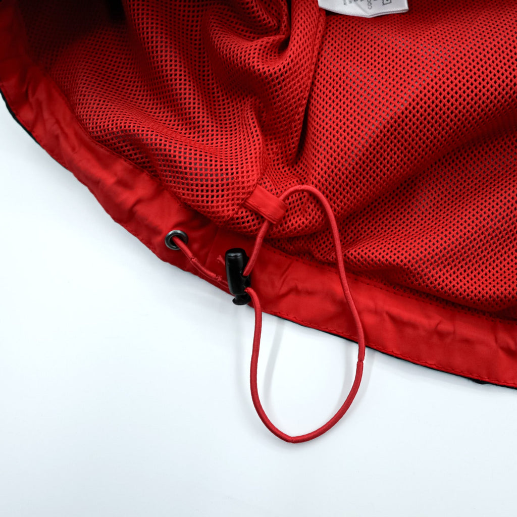 SPORT-TEK Half-Zip Anorak Hoodie XL Black ΣΦΔ Drawcord Side Zip Slit