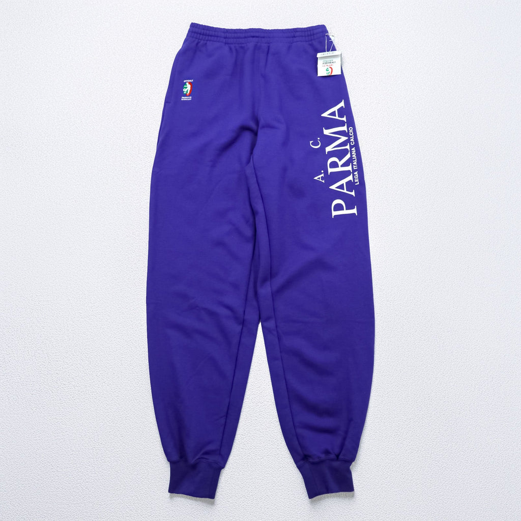 Kappa 90s Made in Japan Jogger Track Pants Jersey L Blue ITALIAN FOOTBALL LEAGUE F.C. PARMA Unused